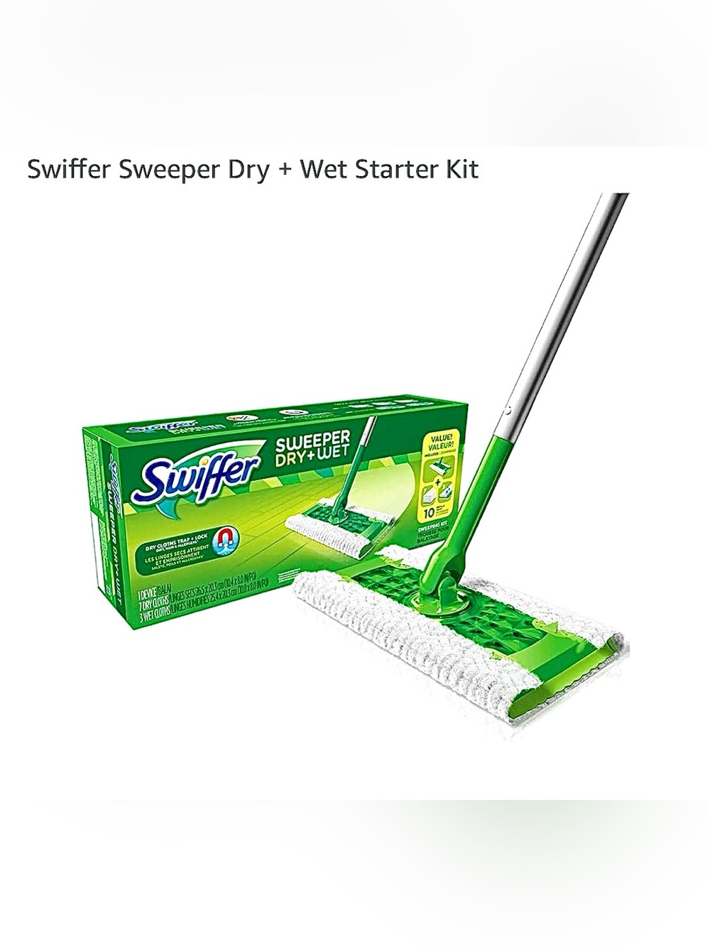Swiffer Sweeper Dry + Wet Starter Kit